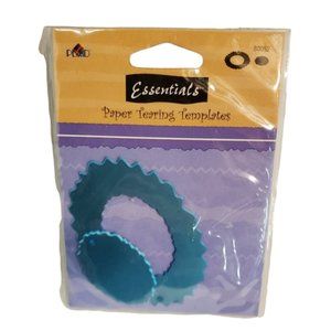 Plaid Essentials Paper Tearing Templates - Oval